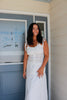 White Eyelet Maxi Skirt