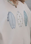 Patchwork Surfboard Crewneck