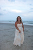 Neutral Seashell Maxi Dress
