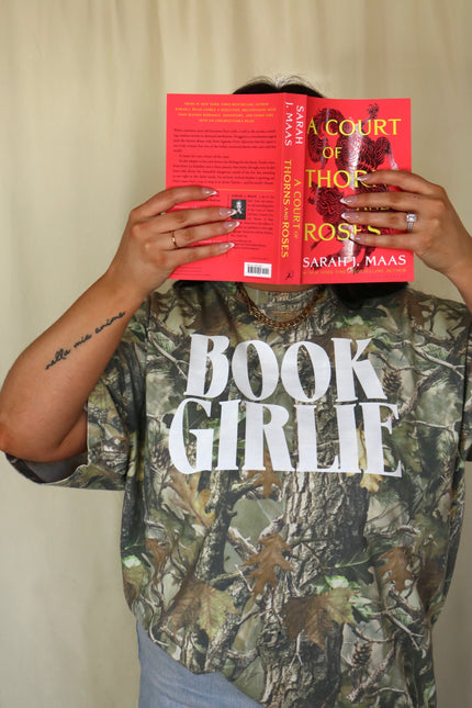 Camo Book Girlie Tee