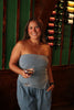 Denim Tube Top