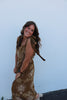 Dark Olive Multi Corset Maxi Dress