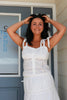 Dainty Eyelet Tie Tank