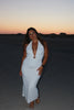 Ivory Halter Midi Dress