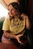 Sorry I’m on Vacation Tee (yellow)
