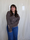 Cheetah Print Cardigan