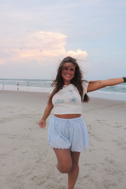 Beachy Icons Baby Tee