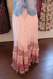 Boho Floral Maxi Skirt