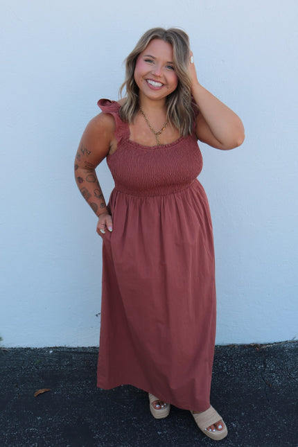Clay Midi Dress