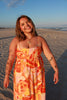 Orange Resort Maxi Dress
