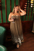 Olive Polka Dot Tube Dress