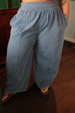 Denim Barrel Lounge Pants