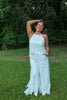 Flowy White Eyelet Pants