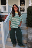 Hunter Green Barrel Sweatpants