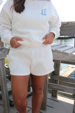 White Lounge Shorts