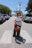 Brown flowy Gypsy Pants
