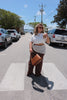 Brown flowy Gypsy Pants