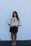 Dark Denim Micro Skirt