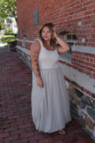 Gingham Bubble Maxi Dress