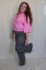 Leopard Straight Leg Jeans