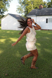 Embroidered Cowgirl Shorts
