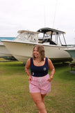 Nautical Knit Navy Tank