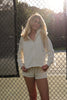 Light Tan Zip-Up Jacket