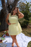Flowy Yellow Skort