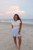 Light Blue Flowy Shorts