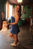 Navy on the go dress