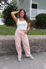 White Knitted Square Neck Tank