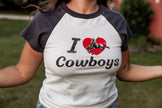 I <3 Cowboys Graphic Tee