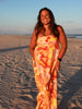 Orange Resort Maxi Dress