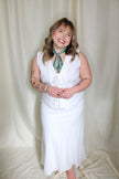 Linen Front Tie Top