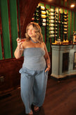 Denim Barrel Lounge Pants