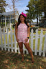 Pink Gingham Button up Vest