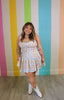 White Multicolor Floral Romper