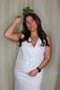 Linen Front Tie Top