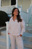 Blush 1/4 Zip Up