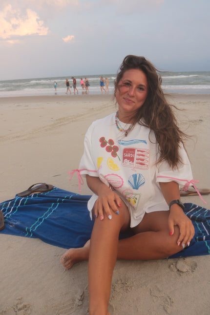 Bon Appetite Oversized Graphic Tee