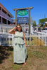 Green Gingham Midi Skirt