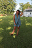 Denim Wrap Skort