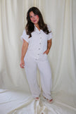 Linen Drawstring Pants