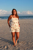 Cream Seashell Patterned Baby Tank
