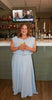 Light Blue Flowy Maxi Skirt