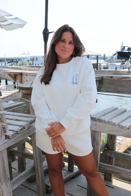 White Lounge Shorts