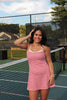 Red Gingham Athletic Dress
