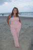 Terry Cloth Striped Tube Top