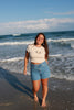 Beaded Oyster Baby Tee