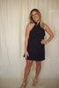 Halter Neck Polka Dot Mini Dress